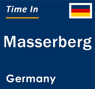 Current local time in Masserberg, Germany