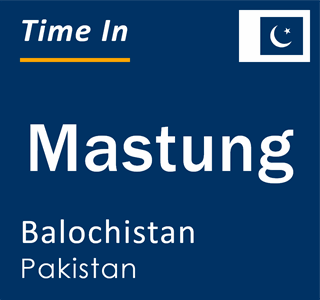 Current local time in Mastung, Balochistan, Pakistan