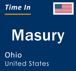 Current local time in Masury, Ohio, United States