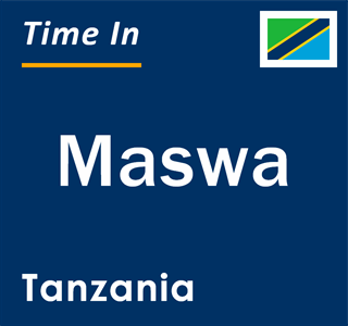 Current local time in Maswa, Tanzania