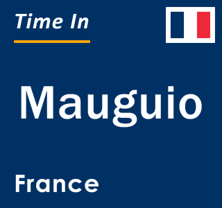 Current local time in Mauguio, France