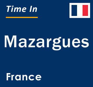 Current local time in Mazargues, France