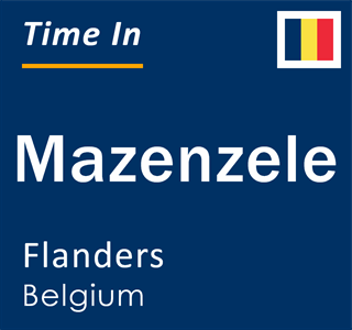 Current local time in Mazenzele, Flanders, Belgium