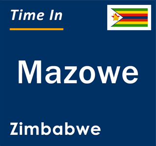 Current local time in Mazowe, Zimbabwe