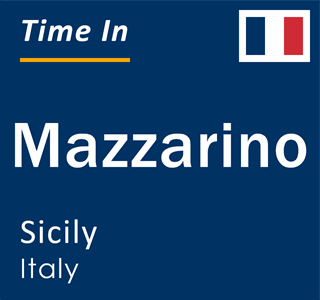 Current local time in Mazzarino, Sicily, Italy