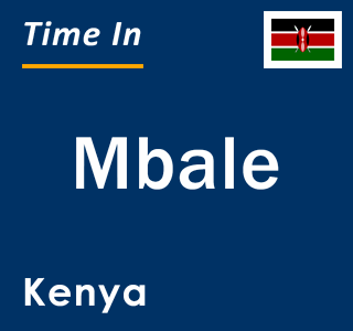 Current local time in Mbale, Kenya