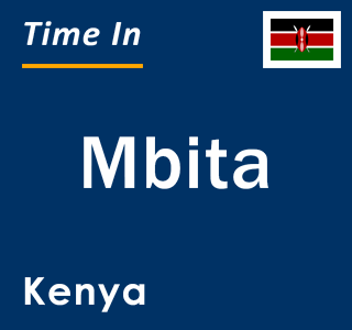 Current local time in Mbita, Kenya