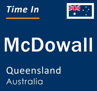 Current local time in McDowall, Queensland, Australia