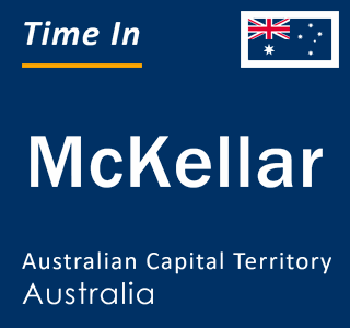 Current local time in McKellar, Australian Capital Territory, Australia