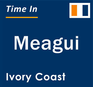 Current local time in Meagui, Ivory Coast