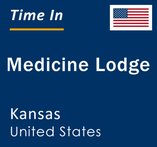 Current local time in Medicine Lodge, Kansas, United States