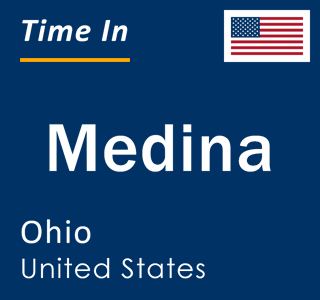 Current time in Medina, Ohio, United States