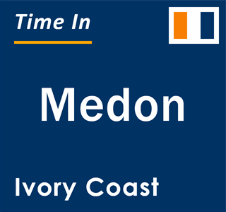 Current local time in Medon, Ivory Coast