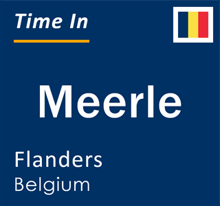 Current local time in Meerle, Flanders, Belgium