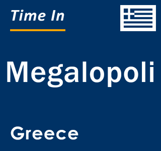 Current local time in Megalopoli, Greece