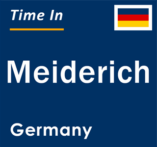 Current local time in Meiderich, Germany