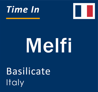 Current time in Melfi, Basilicate, Italy