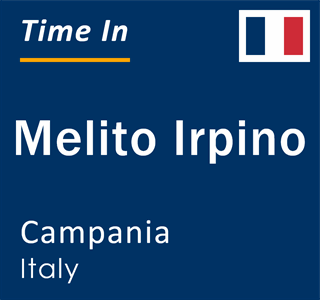 Current local time in Melito Irpino, Campania, Italy