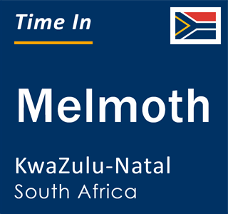 Current local time in Melmoth, KwaZulu-Natal, South Africa