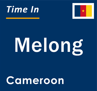 Current local time in Melong, Cameroon