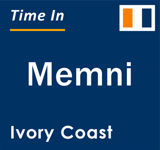 Current local time in Memni, Ivory Coast