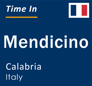 Current local time in Mendicino, Calabria, Italy