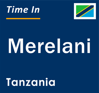 Current local time in Merelani, Tanzania