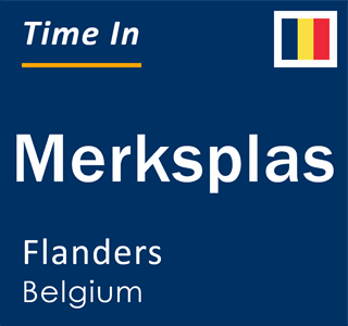 Current local time in Merksplas, Flanders, Belgium