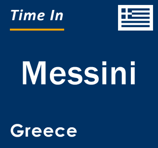 Current local time in Messini, Greece