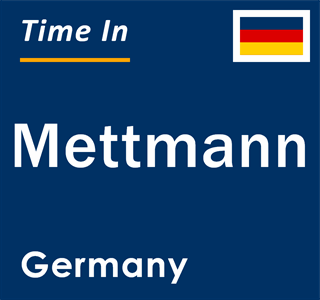 Current local time in Mettmann, Germany