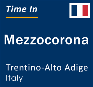 Current local time in Mezzocorona, Trentino-Alto Adige, Italy