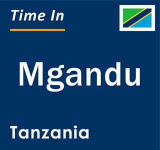 Current local time in Mgandu, Tanzania