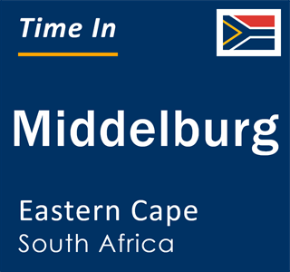 Current local time in Middelburg, Eastern Cape, South Africa
