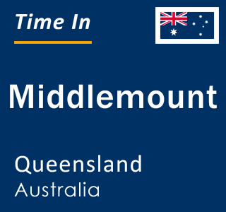 Current local time in Middlemount, Queensland, Australia