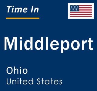 Current local time in Middleport, Ohio, United States