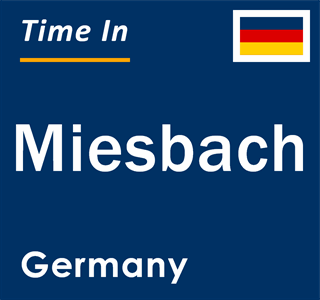 Current local time in Miesbach, Germany