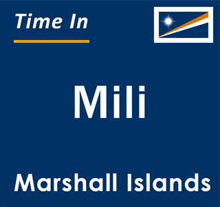 Current local time in Mili, Marshall Islands