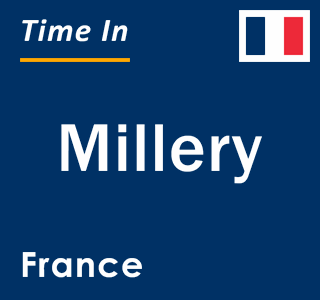 Current local time in Millery, France