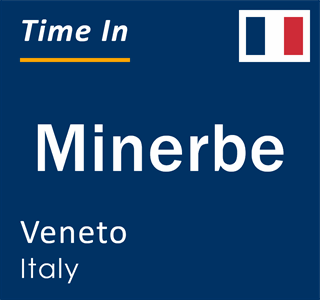 Current local time in Minerbe, Veneto, Italy