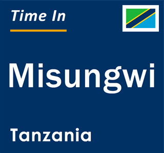 Current local time in Misungwi, Tanzania