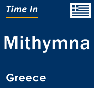 Current local time in Mithymna, Greece