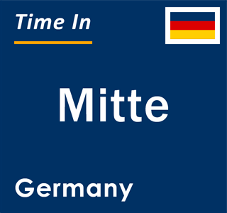 Current local time in Mitte, Germany