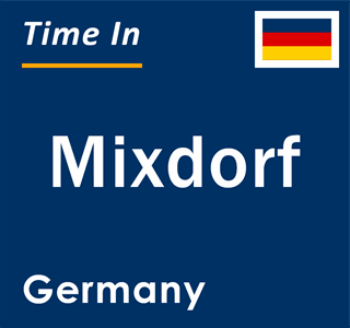 Current local time in Mixdorf, Germany