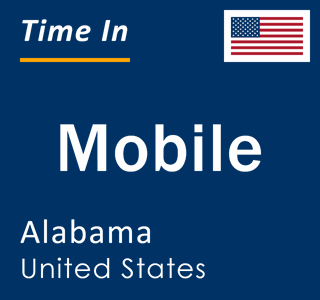 Current time in Mobile, Alabama, United States
