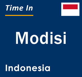 Current local time in Modisi, Indonesia