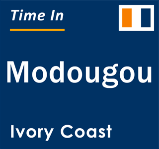 Current local time in Modougou, Ivory Coast