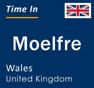 Current local time in Moelfre, Wales, United Kingdom