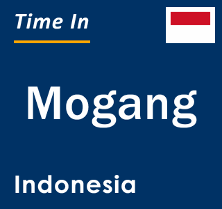 Current local time in Mogang, Indonesia