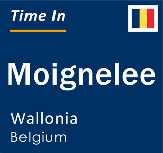 Current local time in Moignelee, Wallonia, Belgium