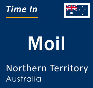 Current local time in Moil, Northern Territory, Australia